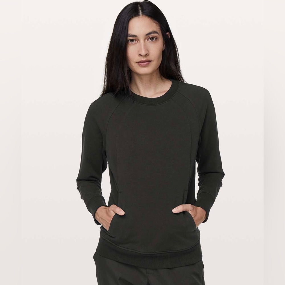 Lululemon scuba crew neck sweat shirt